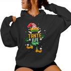 Aunt Elf Christmas Family Outfit Christmas Elf Kapuzenpullover für Damen