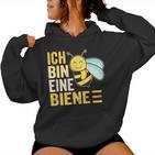 I Am A Bee I Minimalist Bee Costume Kapuzenpullover für Damen