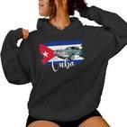 Cuba Flag T Cuba T Cuba T For T Kapuzenpullover für Damen