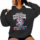 Fancy Dress Costume Girls Fancy Dress Costume Unicorn Kapuzenpullover für Damen