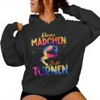 This Girl Loves Gymnastics Acrobatic Gymnastics Kapuzenpullover für Damen