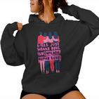 Girls Just Wanna Have Fundamental Human Rights Feminist Kapuzenpullover für Damen