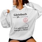 30Th Birthday Man Decoration 30Th Birthday Woman S Kapuzenpullover für Damen