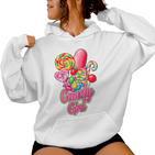 Candy And Girl Candy Lovers Cute X Carnival Costume Kapuzenpullover für Damen