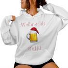 Christmas Outfit Women's Christmas Beer S Kapuzenpullover für Damen