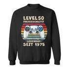 1975 Geburtstag Mann 50 Jahre Deko Lustig 50Er Geburtstag Sweatshirt