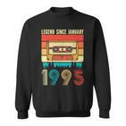 30 Years Old Legend Since January 1995 30Th Birthday Sweatshirt