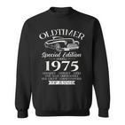 50Th Birthday Manintageintage 1975 Sweatshirt