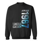 56Th Birthday Man 56 Years Limited Edition January 1967 Sweatshirt