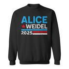 Alice Weidel Fan Item German Chancellor 2025 Alice Weidel Blue Sweatshirt