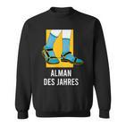 Alman With Sandals  For Friends & Colleagues Sweatshirt