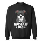 American Staffordshire Terrier Amstaff Papa Dog Sweatshirt