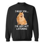 Animal Lover Dog  Pomeranian Sweatshirt