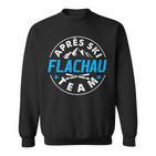 Apres Ski Flachau Team Skier Winter Holiday Costume Sweatshirt