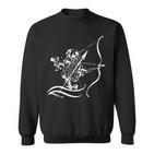 Archery Archery Skeleton Arrow Sweatshirt