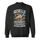 Azubi Ausbildung Bestandene Gesellenprüfung Geselle 2025 Sweatshirt