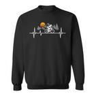 Bicycle Heartbeat Cyclist Road Bike Sweatshirt