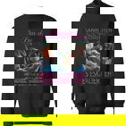 Bin Da Kann Losgehen Und Ja Es Eskaliert Eh Kostüm Affe Fun Sweatshirt