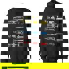 Busfahrer Bus Fahrzeug Gelenkbus Für Bus-Fans Klassik-Liebhaber Familien Erwachsene Kinder Erwachsene Multicolored Small Kurzarm Klassisch Sweatshirt