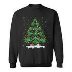 Cannabis Christmas Tree Marijuana Sweatshirt