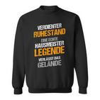 Caretaker Retirement Retirement Pension Sweatshirt