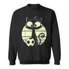 Cat Footballer Cats Cute Cat Sweatshirt