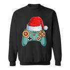 Christmas For Boys Children Toddler Gaming Santa Sweatshirt