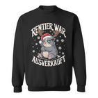 Christmas Guinea Pig Reindeer Was Out Sold Out Sweatshirt