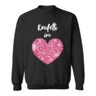 Confetti In The Heart – Kölle Alaaf Red Carnival Fashing Sweatshirt