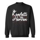 Confetti In The Heart Carnival Fancy Dress Confetti Costume Sweatshirt