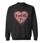 Confetti In The Heart Fancy Dress Costume Carnival Sweatshirt