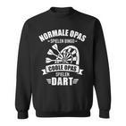 Cool Grandpa Play Dart Saying For Dart Player Sweatshirt