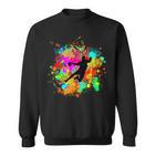 Cool Handball Player With Resin Ball For Safe Hit Sweatshirt