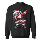 Dabbing Santa Claus Christmas Boys Sweatshirt