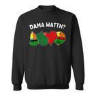 Dama Watten Card Game Wading Sweatshirt