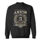 Das Ist Ein Anton Ding Anton Name Sweatshirt