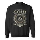 Das Ist Ein Gold Ding Gold Name Sweatshirt