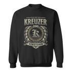 Das Ist Ein Kreuzer Ding Kreuzer Name Sweatshirt