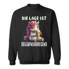 Die Lage Ist Besäufniserregend Carnival Costume Sweatshirt