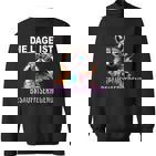 Die Lage Ist Besäufniserregend Waschbär Sweatshirt