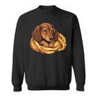 Dog Dachshund Official Favourite Sleeping Dachshund Sweatshirt