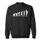 Dudelsack Evolution Dudelsackspieler Schottland Geschenk Sweatshirt