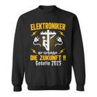 Elektroniker Azubi Ausbildung Gesellenprüfung Geselle 2025 Sweatshirt