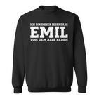 Emil With First Name Sweatshirt