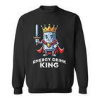 Energy Drink King Tin Energy Drink Sweatshirt