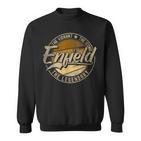 Enfield Ct Connecticutintage Distressed Sweatshirt