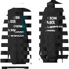 Essen Schlafen Zocken Wiederholen Gaming Zocker Sweatshirt
