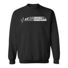 Evolution Train Driver Train Train Train Locomotive Sweatshirt