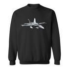 FA-18 F-18 Super Hornet Fighter Plane T Sweatshirt