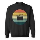 Film Flapintage I Filmmaker Motif For Cameraman Sweatshirt